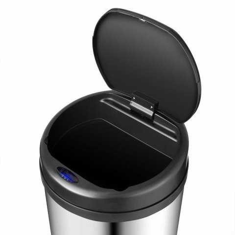 Kosz na śmieci automatyczny 40 l, stal nierdzewna, czujnik