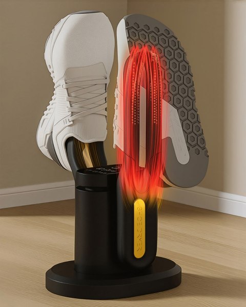 MEDIA-TECH SUSZARKA DO BUTÓW Z DEZYNFEKCJĄ OZONOWĄ SHOE DRYER OZONE PRO+ MT6539