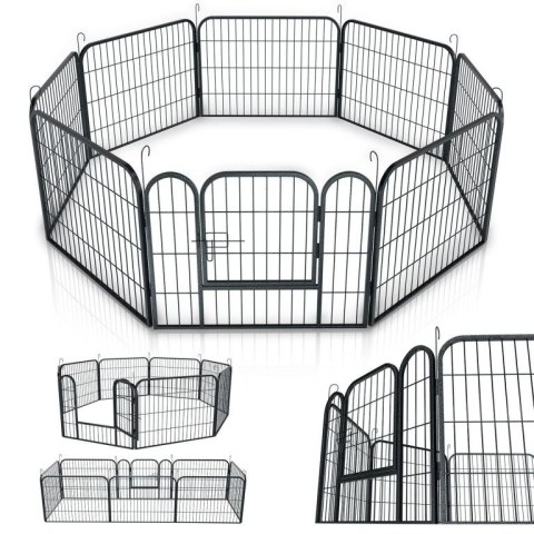 Panelowy płotek dla zwierząt 160x160x60 cm