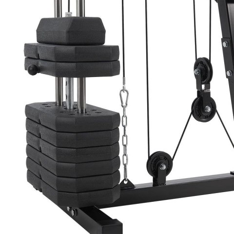 Wielofunkcyjna stacja treningowa do domu, 40 kg, stalowa