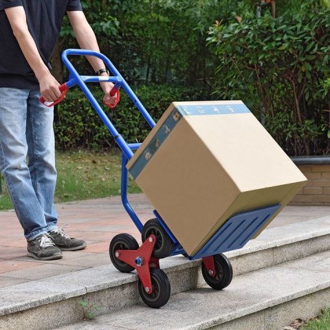 Wózek transportowy na schody, składany, udźwig 100 kg