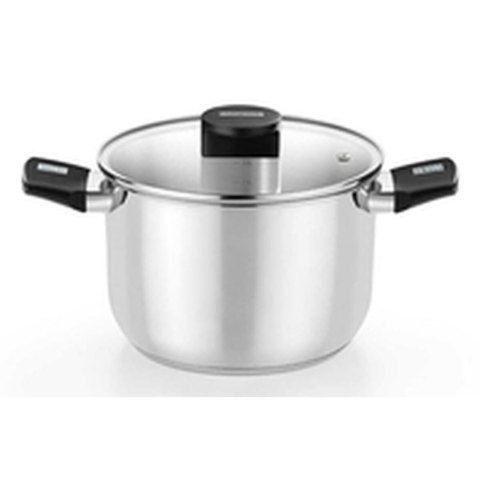 Garnek z Pokrywką Monix M240230 Czarny (Odnowione A)