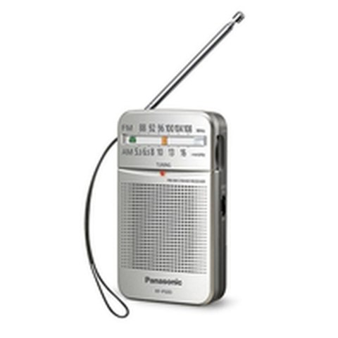 Radio Tranzystorowe Panasonic RF-P50DEG-S Czerwony Srebrzysty