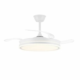 Wentylator sufitowy CristalRecord EVO RETRAC Przezroczysty 72 W