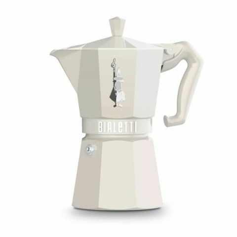 Włoska Kafeterka Bialetti MOKA EXCLUSIVE CREAM 6T Krem 6 Kubki (Odnowione C)