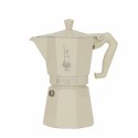 Włoska Kafeterka Bialetti MOKA EXCLUSIVE CREAM 6T Krem 6 Kubki (Odnowione C)