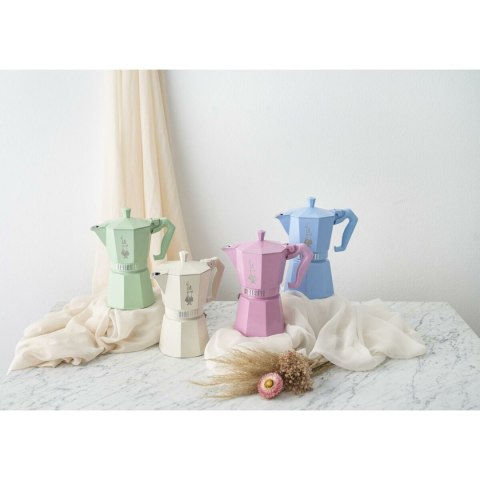 Włoska Kafeterka Bialetti MOKA EXCLUSIVE CREAM 6T Krem 6 Kubki (Odnowione C)