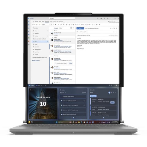 Laptop Lenovo 21TR0004SP 14" Intel Core Ultra 7 258V intel core ultra 7 32 GB RAM 1 TB SSD Qwerty Hiszpańska