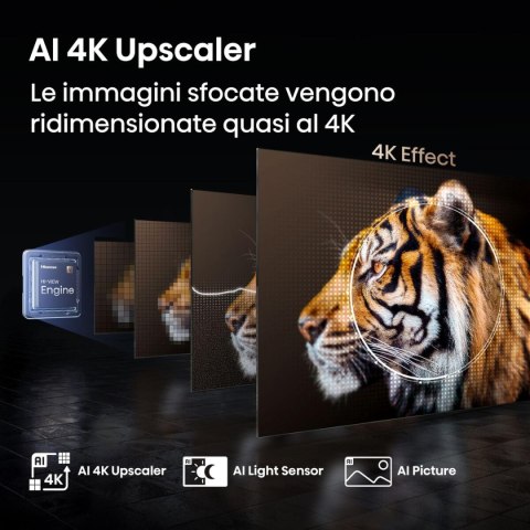 Smart TV Hisense 65E7Q PRO 4K Ultra HD 65" LED HDR D-LED QLED (Odnowione A)