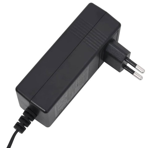 Podnoszony fotel masujący, rozkładany, szary, tkanina