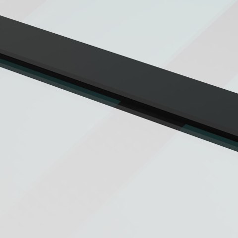 Drzwi przesuwne a akcesoriami, 102,5x205 cm, ESG i aluminium