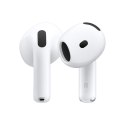 Słuchawki bezprzewodowe z etui ładującym Apple Airpods 4 Biały