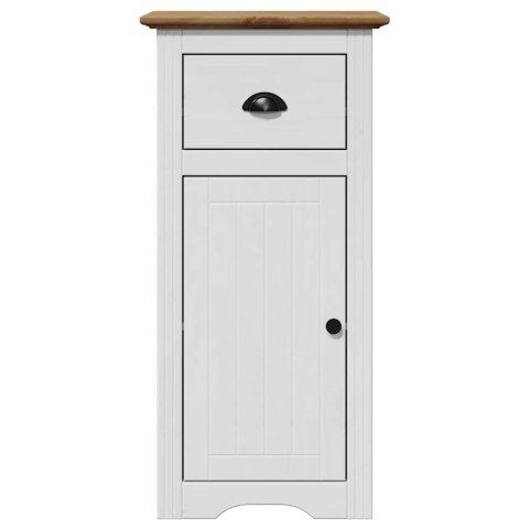 VidaXL 4-częściowy zestaw mebli łazienkowych "BODO" biały i brązowy