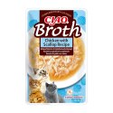INABA CAT CIAO BROTH CHICKEN,FISH,SCALLOP 10x40g