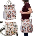 SAKWA TORBA ROWEROWA NA BAGAŻNIK 20L DUNLOP KWIATY