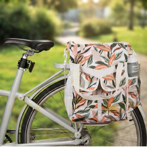 SAKWA TORBA ROWEROWA NA BAGAŻNIK 20L DUNLOP KWIATY