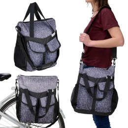 SAKWA TORBA ROWEROWA NA BAGAŻNIK 20L DUNLOP - SZARA