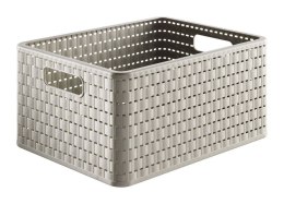 ROTHO Pudełko do przechowywania COUNTRY 18 l, cappuccino