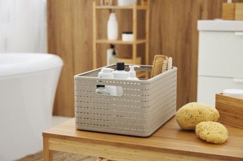 ROTHO Pudełko do przechowywania COUNTRY 18 l, cappuccino