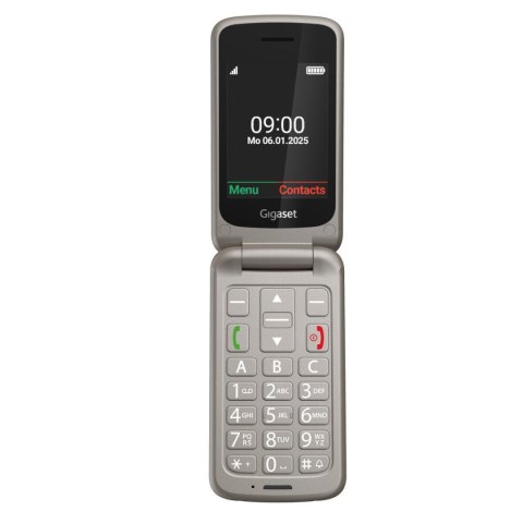 Telefon komórkowy dla seniorów Gigaset S30853-H1231-R102 Szary 2,8"