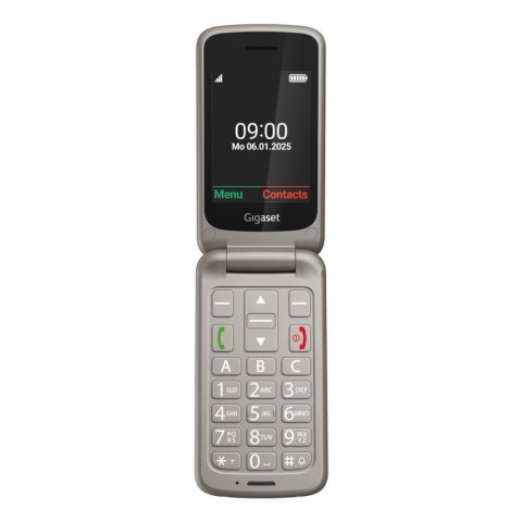 Telefon komórkowy dla seniorów Gigaset S30853-H1231-R102 Szary 2,8"