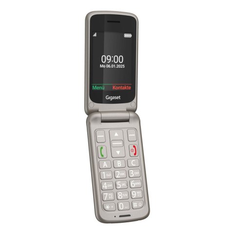 Telefon komórkowy dla seniorów Gigaset S30853-H1231-R102 Szary 2,8"