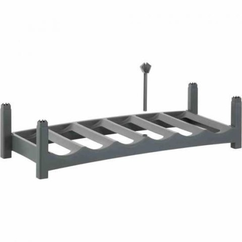 Stojak - półka na wino (butelki), 60 x 22 x 14 cm