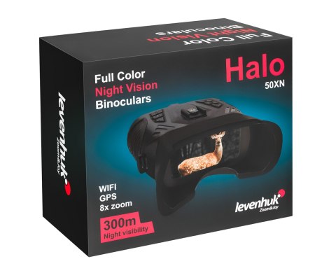 Cyfrowa lornetka noktowizyjna Levenhuk Halo 50XN GPS
