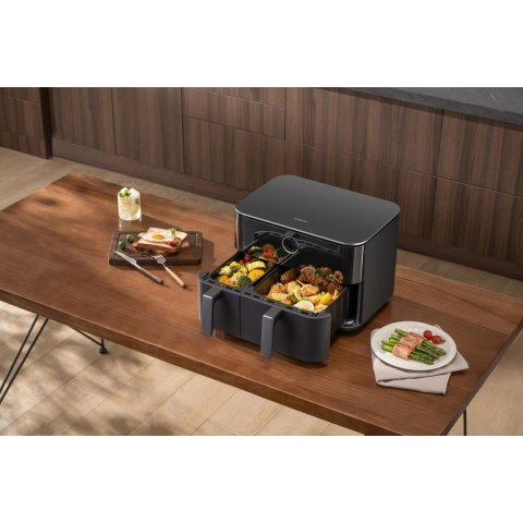 Frytkownica na gorące powietrze Xiaomi DUAL ZONE AF 10L Czarny 2700 W 10 L