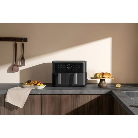 Frytkownica na gorące powietrze Xiaomi DUAL ZONE AF 10L Czarny 2700 W 10 L
