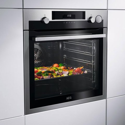 Piekarnik pirolityczny AEG BSS578271M 72 L (Odnowione A)