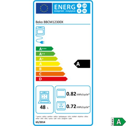 Piekarnik wielofunkcyjny BEKO BBCM12300X 2400 W (Odnowione C)