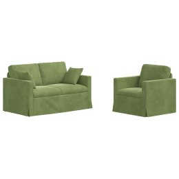 Sofa 2 pcs Jasnozielony