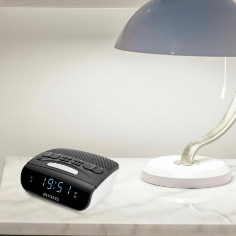 Zegar z Radiem Aiwa CR-15 Czarny