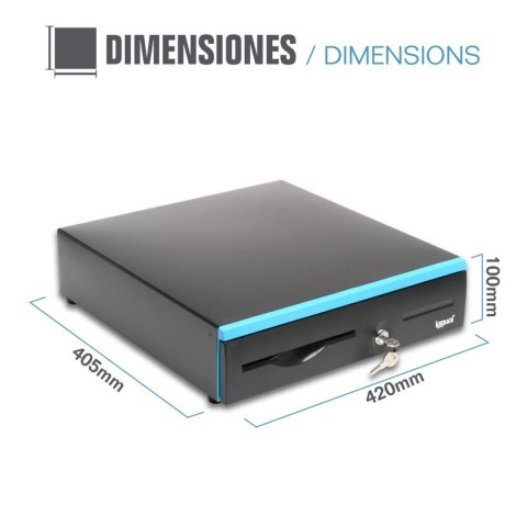 Szuflada na Pieniądze iggual IRON-30B (Odnowione A)