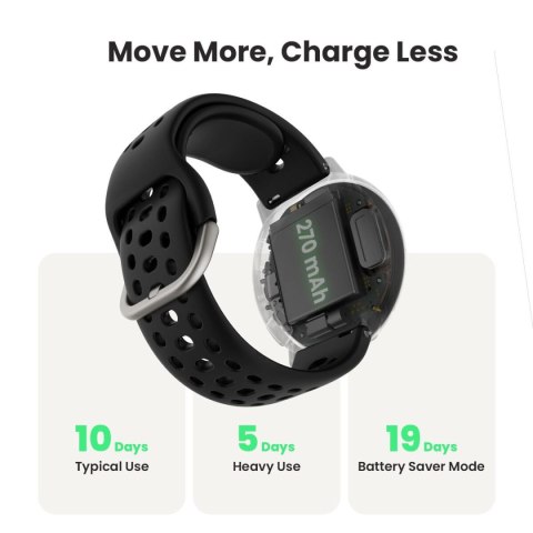 Smartwatch Amazfit Active 2 Czarny Srebrzysty Ø 44 mm
