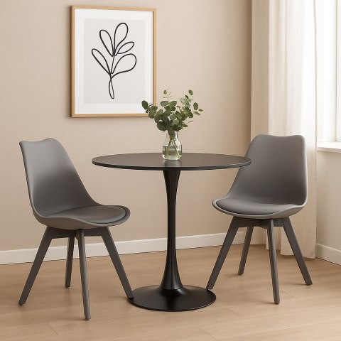 Stół Simplet Skinny Black 90cm