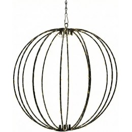 LAMPA SOLARNA WISZĄCA KULA 30CM 120 LED CIEPŁY BIAŁY