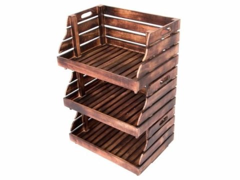 Zestaw skrzynek DIVERO 3 szt. - 49 x 35 cm