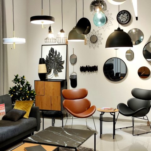 Fotel Cazar Vintage brązowy PU czarna po