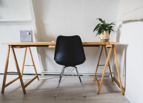 Krzesło Eris PP czarne/chrom