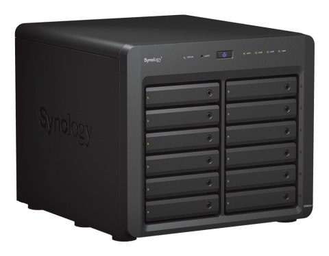 NAS Synology DS3622xs+; Tower; 12x (3.5"/2.5" SATA HDD/SSD); Intel Xeon D-1531;,16 GB DDR4 ECC SODIMM (max. 48GB),2 x 1GbE RJ-45