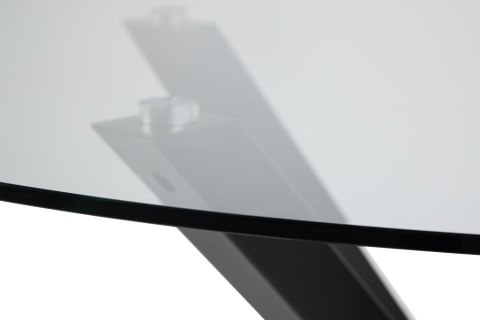 Stół Heaven 119 cm okragły czarny/