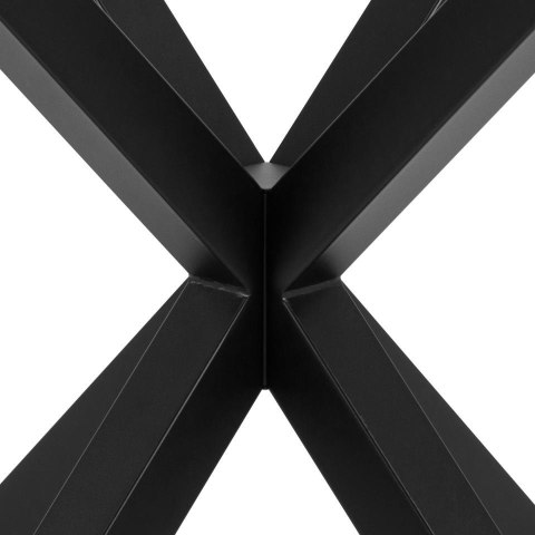 Stół Heaven 119 cm okragły czarny/