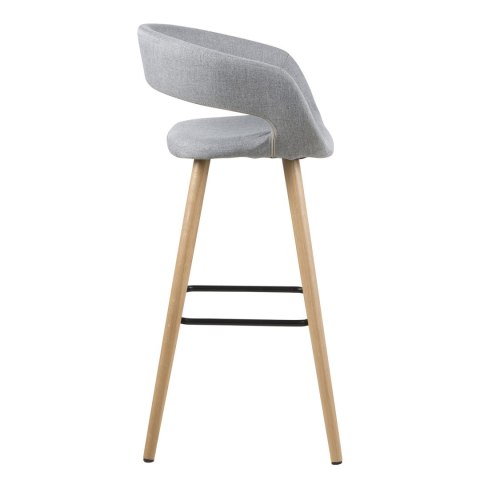 Stołek barowy Grace low light grey