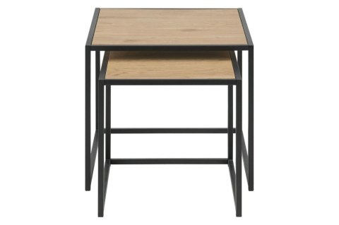 Zestaw stolików kawowych Seaford dąb nat