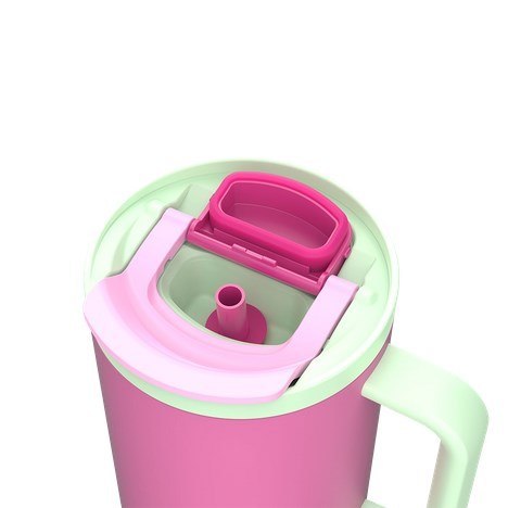 Kubek termiczny ze słomką Kambukka Rio Tumbler 950ml, Bubblegum Mint