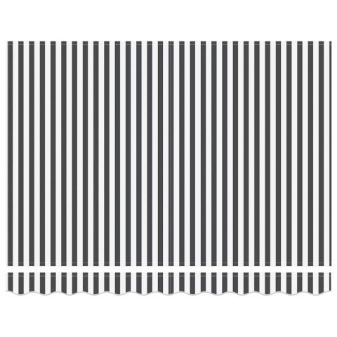 Automatyczna markiza z LED, antracytowo-biała, 300x250 cm