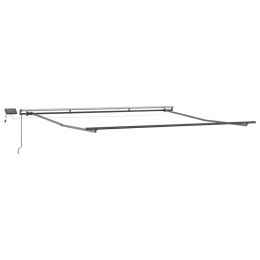 VidaXL Rama markizy Ze LED Lights Antracyt 500 × 350 cm Aluminium