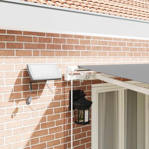 Rama markizy Ze LED Lights Biały 450 × 300 cm Aluminium